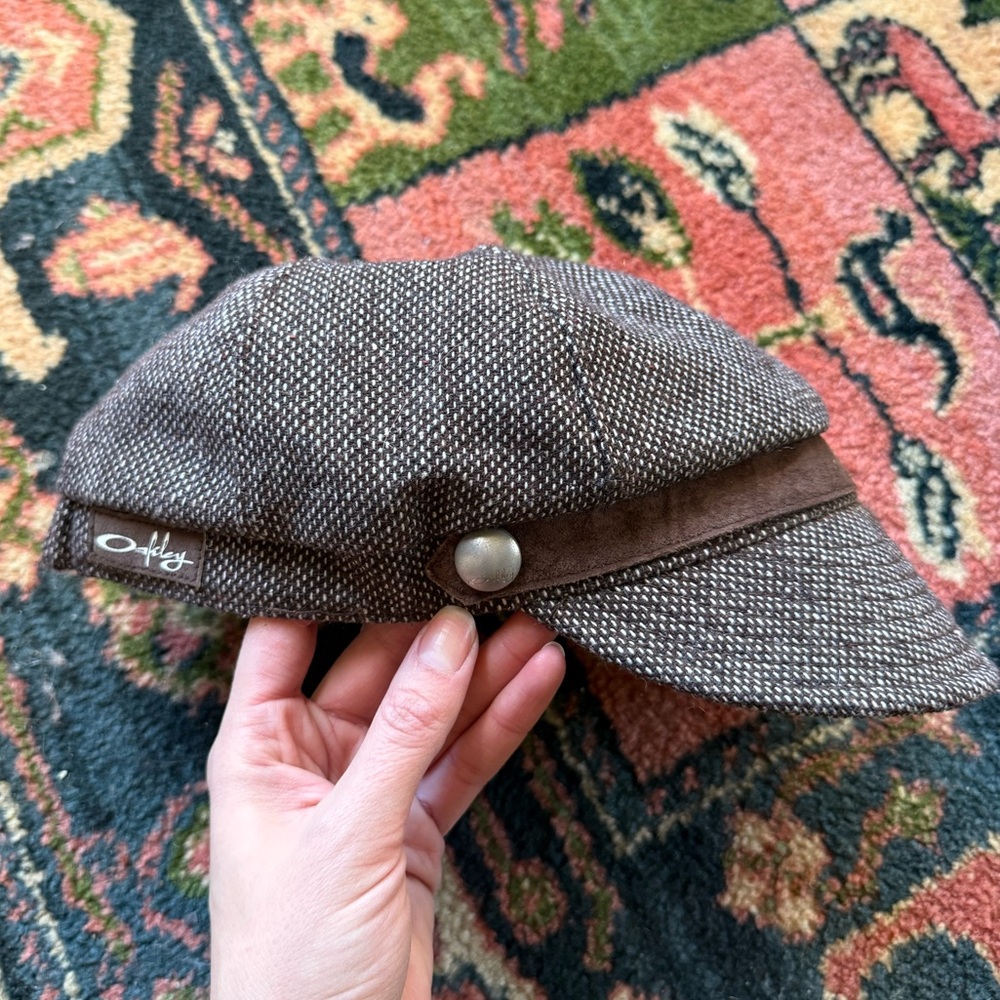 Oakley Newsboy cadet Hat One Size Y2K Retro